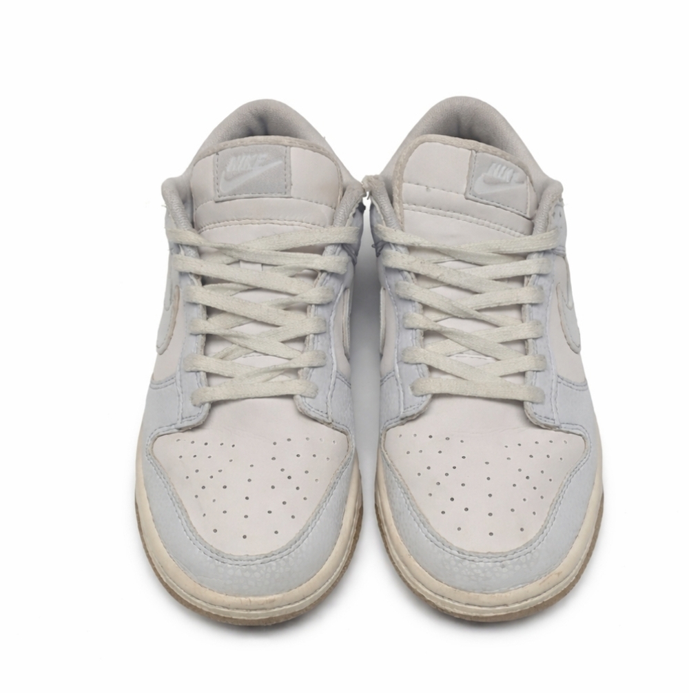 Nike DUNK LOW Women 8.5 – White/Grey With Gum Bottom